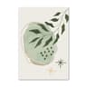 Boho Sage Green Plants Abstract Geometric Wall Art Canvas Decoration 11