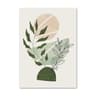Boho Sage Green Plants Abstract Geometric Wall Art Canvas Decoration 12