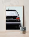 VW Golf GTI SuperCar Posters Canvas Wall Art 8