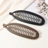 Large Hair Volume Amber Banana Clip Ponytail Clip French Elegant High Skull Top Hair Clip 8