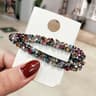 Colored Diamond Luxurious Hollow Hair Clip 6