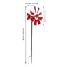 Iron Windmill Garden Stake Outdoor Rotating Windmill Decoration For Yard And Lawn 6
