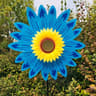Colorful Sunflower Windmill Pinwheel Garden Spinner 16