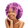 Satin Sleeping Hat With Stretchy Tie Band Adjustable Hair Bonnet For Women 4