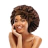 Satin Sleeping Hat With Stretchy Tie Band Adjustable Hair Bonnet For Women 22