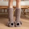 Kawaii Winter Sleeping Socks Soft Cozy Home Socks For Adults 9