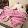 Super Soft Imitation Lambswool Blanket Autumn Winter Double Queen Blanket 8