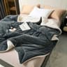 Super Soft Imitation Lambswool Blanket Autumn Winter Double Queen Blanket 12