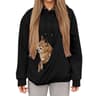Autumn Winter Womens Hooded Sweatshirt With Pet Carrier Pocket Loose Fit Top 7