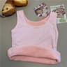 Womens Winter Thermal Seamless Velvet Undershirt Sleeveless Warm Top 8