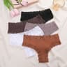 Cotton Floral Lace Patchwork Panties Set For Women 9