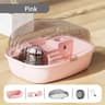 Hamster Castle Cage With Running Roller For Small Pets 9