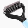 Double Sided Dog Grooming Brush For Mats And Tangles 6