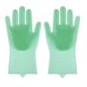 Silicone Pet Grooming And Bathing Gloves For Hair Removal And Cleaning 8