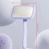 Dog And Cat Grooming Brush Stainless Steel Pet Hair Remover With Comfort Handle 9