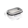 High Capacity Bento Lunch Box Two Layer Leakproof Food Container 7