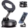 Magnetic Suction Cup Phone Mount With Foldable Design And 360 Degree Rotation For Hands Free Use In 8