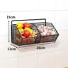 Wall Mounted Kitchen Storage Basket For Vegetables And Fruits 8