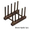 Wooden Kitchen Dish Drying Rack Storage Shelf Organizer 11