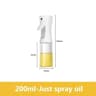 Press Type Glass Oil Spray Bottle For Cooking Baking And BBQ 10