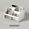 Office Desktop Storage Box Organizer With Dual Drawers 7