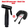 Bathroom Handheld Toilet Spray Set With Double Outlet Corner Valve 13