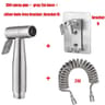 Bathroom Handheld Toilet Spray Set With Double Outlet Corner Valve 21