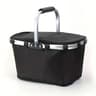 Foldable Insulated Picnic Basket With Aluminum Frame For Outdoor Food Storage 6