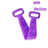 Silicone Bath Scrubber Mat And Exfoliating Back Strap Set For Shower And Foot Cleaning 13