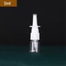 Refillable Plastic Nasal Spray Bottle Set With Pump Mist Nozzle 6