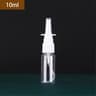 Refillable Plastic Nasal Spray Bottle Set With Pump Mist Nozzle 7