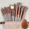 Professional Soft Fluffy Makeup Brush Set For Foundation Eyeshadow And Powder Application 10