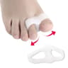 Silicone Two Hole Toe Separator Gel Foot Protector For Bunion Support 11
