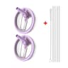 Flip Straw Leak Proof Lid Replacement For Tumbler Cups 12