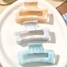 Medium Hair Claw Clips Strong Hold Matte Square Clips For Women And Girls 13