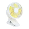 Mini Clip Fan Portable Quiet Desktop USB Rechargeable Three Speed Fan 7