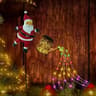 Solar Santa Claus Kettle Light For Christmas Garden And Lawn Decoration 8