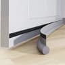 Adjustable Door Bottom Sealing Strip With Foam Draft Blocker For Weather Protection 8