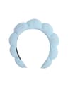 Microfiber Headband And Wristband Set For Skincare Makeup And Face Washing 6