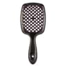Fluffy Shape Mesh Comb Hairdressing Detangling Hair Brush Plastic Massage Hollow Comb For Wet And D 9