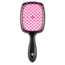 Fluffy Shape Mesh Comb Hairdressing Detangling Hair Brush Plastic Massage Hollow Comb For Wet And D 10