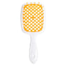 Fluffy Shape Mesh Comb Hairdressing Detangling Hair Brush Plastic Massage Hollow Comb For Wet And D 12
