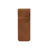 Vintage Frosted PU Leather Pen Case Large Capacity Protective Sleeve For Fountain Pens 6
