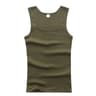 Men Cotton Tank Top Sleeveless Fitness Vest Casual Bodybuilding Shirt 14