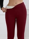 High Waisted Fleece Lined Flared Leggings For Women With Thermal Warmth And Tummy Control 14