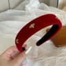 Black Velvet Hairband With Cute Bee Design For Winter And Fall High Volume Hairstyles 6