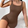 Womens Backless Halter Bodycon One Piece Sleeveless Romper Jumpsuit 6