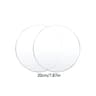 Acrylic Round Cake Disc Set Reusable Cake Boards For DIY Cake Decorating 8