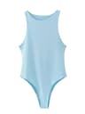 Solid Color Bodycon Womens Bodysuit Slim Fit Short Summer Playsuit 12