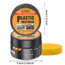 Car Plastic Restorer Wax Back To Black Gloss Coating For Interior Panels 6